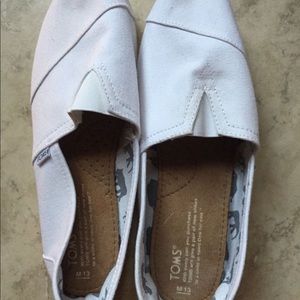 White Toms Men’s Size 13